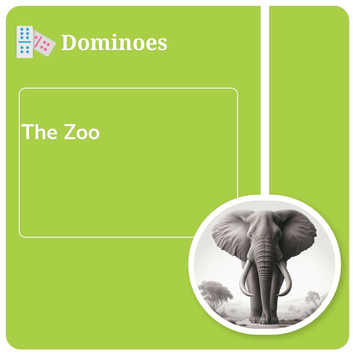 Dominoes - Set 2: The Zoo