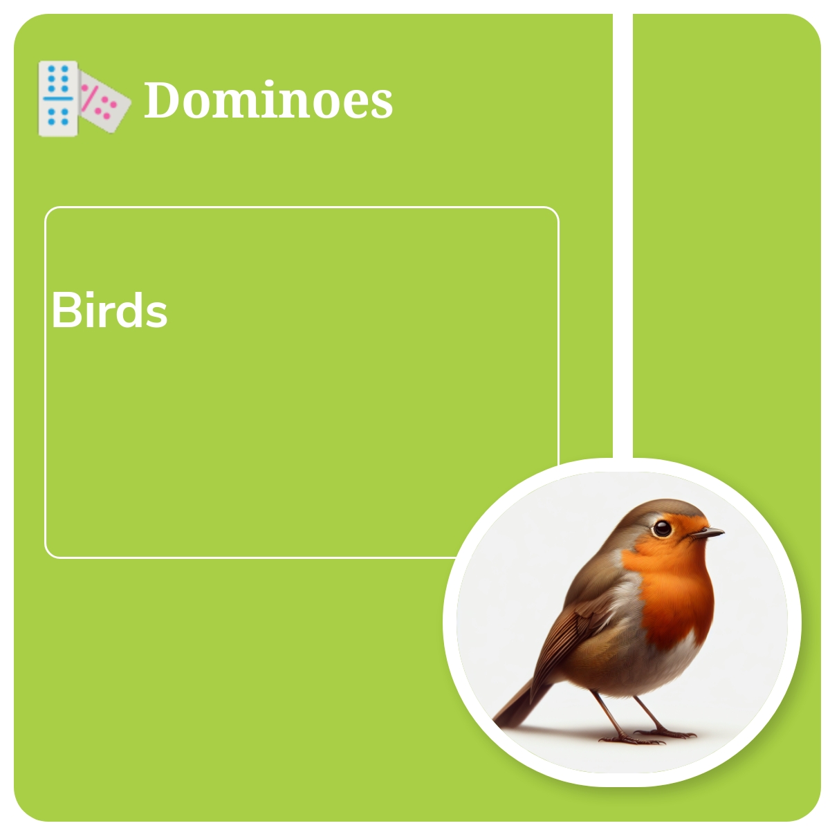 Dominoes - Set 1: Birds