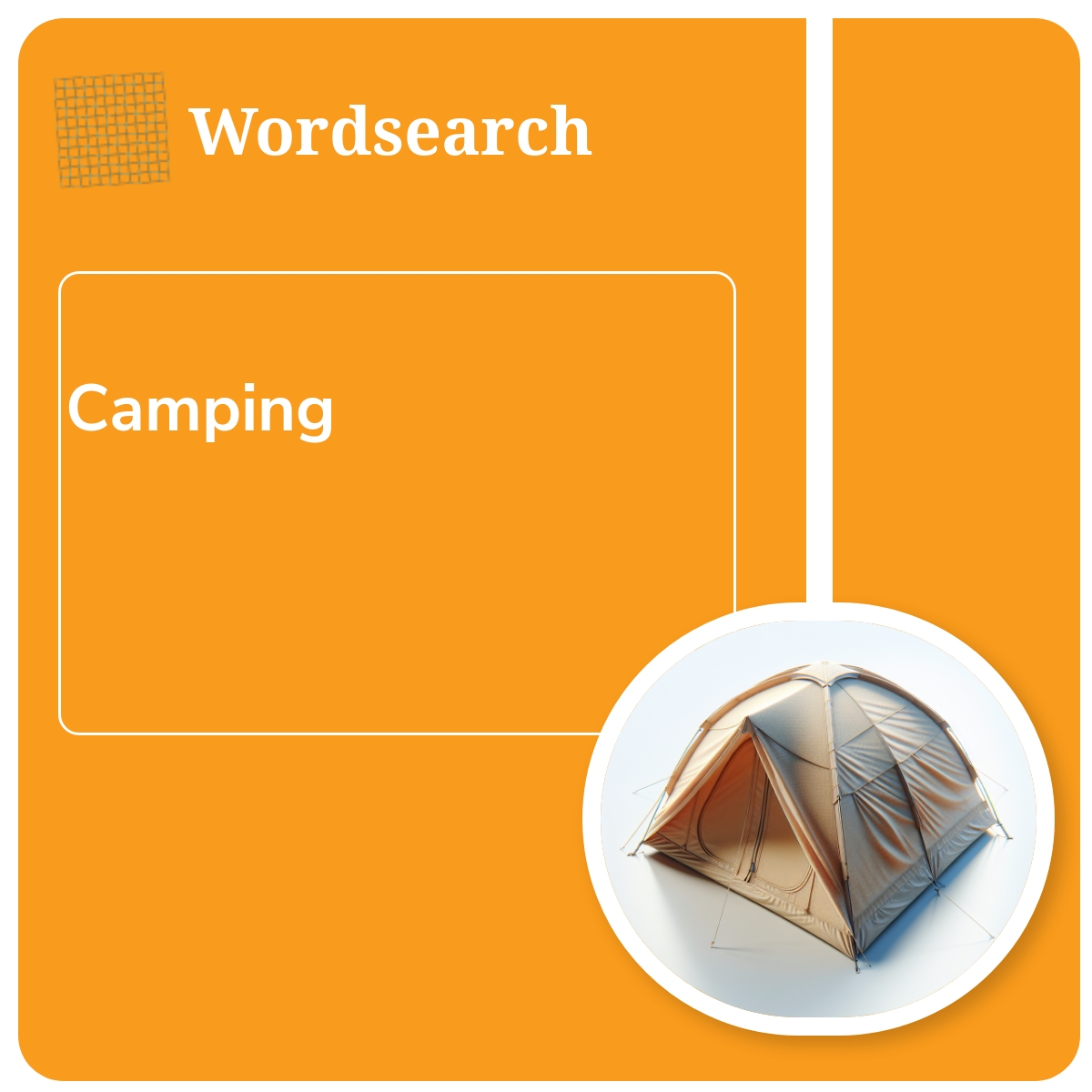 Cuardach Focal: Camping