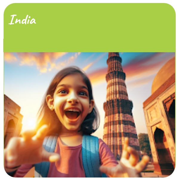 Geography Plan: All about India (3rd-6th Class)