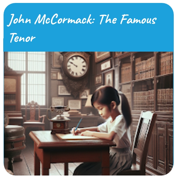 History Plan: John McCormack: The Famous Tenor
