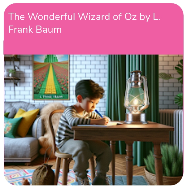 Unit of Work: The Wonderful Wizard of Oz by L. Frank Baum (3rd-6th Class)