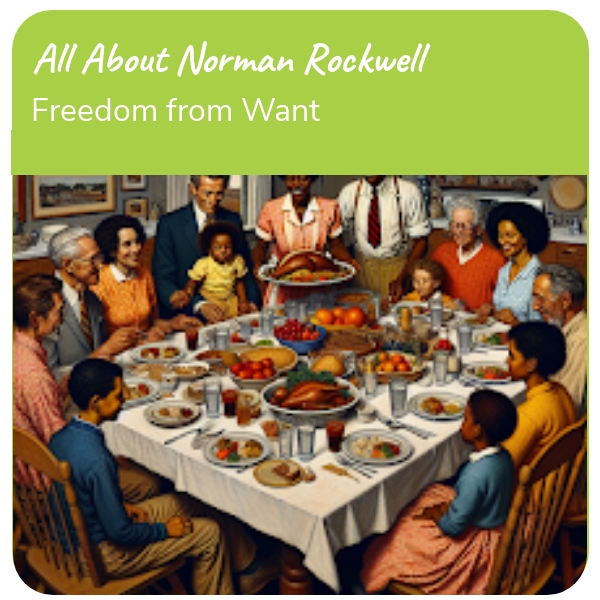 Visual Arts Plan: All About Norman Rockwell  (3rd-6th Class)