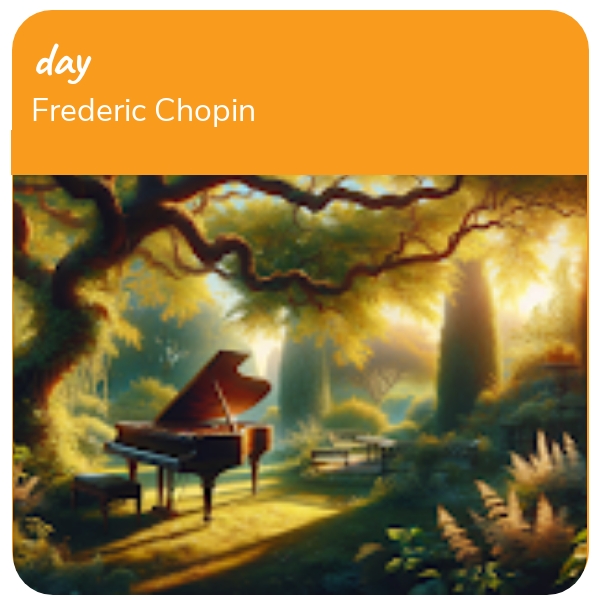 AI Art: day based on Frederic Chopin