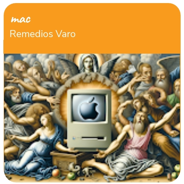 AI Art: mac based on Remedios Varo