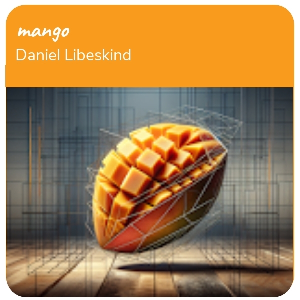 AI Art: mango based on Daniel Libeskind